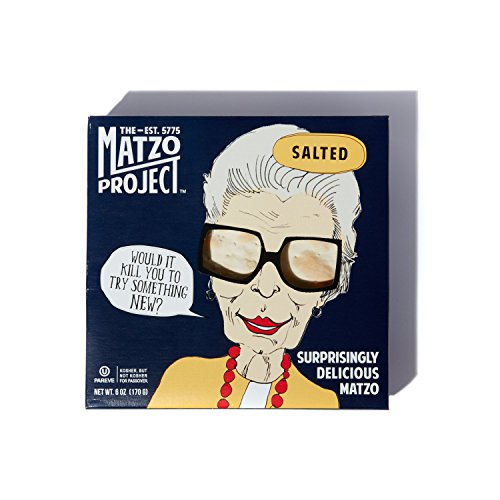 Salted Matzo From The Matzo Project, Kosher, Vegan, Nut-Free, No