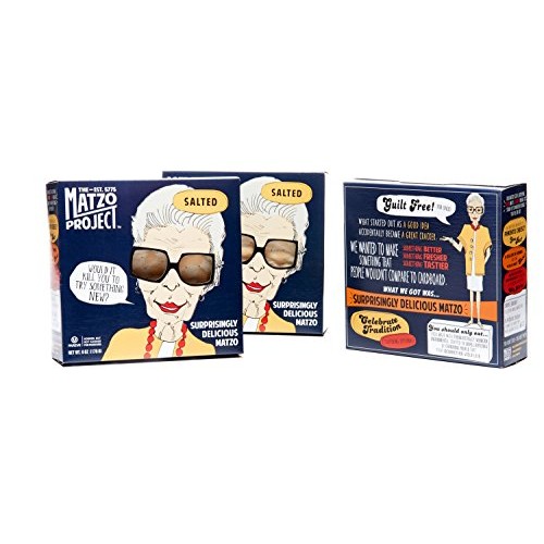 Salted Matzo From The Matzo Project, Kosher, Vegan, Nut-Free, No
