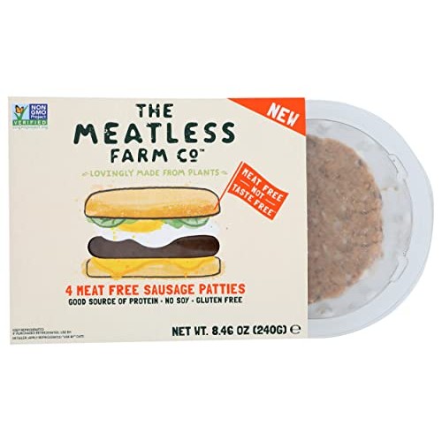 The Meatless Farm Co., Plant Based Sausage Patties, 8.46 Ounce