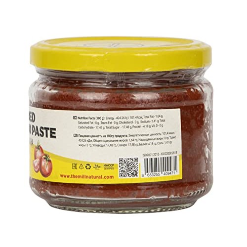 The Mill Gourmet Sundried Tomato Paste 11.29 oz 320 g Glass Ja...