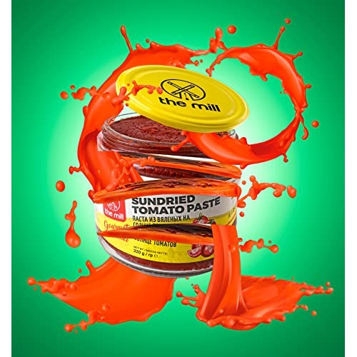 The Mill Gourmet Sundried Tomato Paste 11.29 oz 320 g Glass Ja...