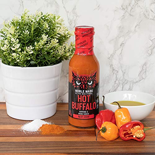 The New Primal Hot Buffalo Dipping &Amp; Wing Sauce, Whole30 &Amp; Paleo