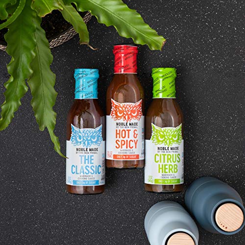 The New Primal Marinade Variety Pack - Includes Classic, Spicy &Amp;