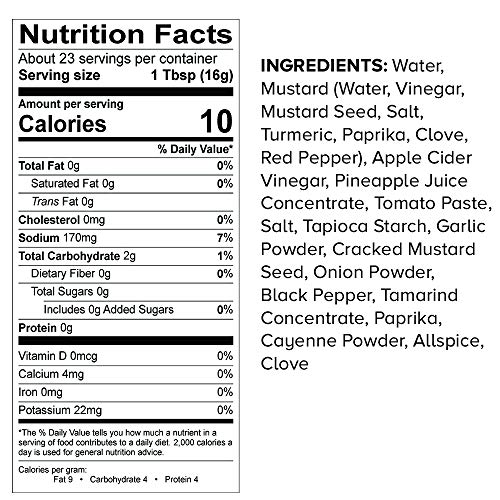 The New Primal Mustard Bbq Cooking &Amp; Dipping Sauce, 12 Oz