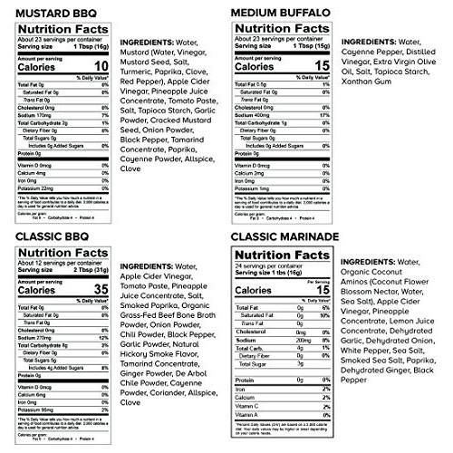 Whole30 Approved Starter Kit Assorted Sauces