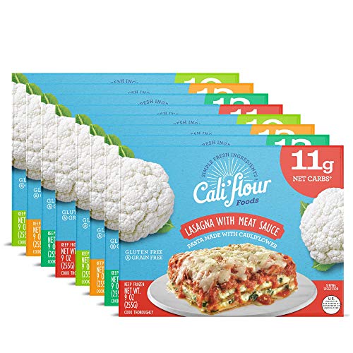 Califlour Foods Frozen Entrée Variety Pack 8-Pack - Keto Frie