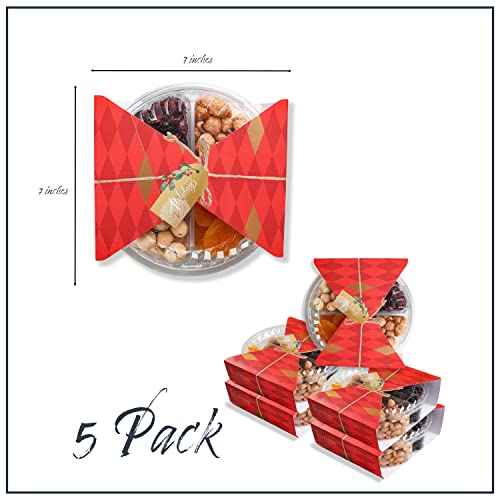 5 Pack The Nuttery Ny Nut And Dried Fruit Gift Tray With Chris