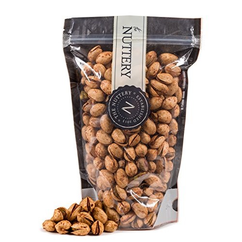 The Nuttery Assorted Pistachios Gift Tray In 6 Flavors: Turkish,