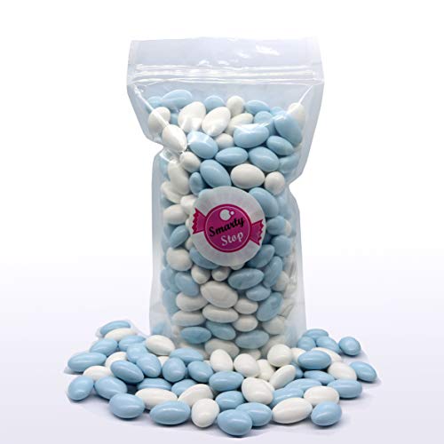 Baby Blue &Amp; White Jordan Almonds 5Lb Bag