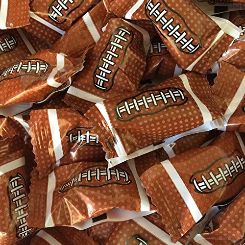 Football Wrapped Buttermint Creams 50 Count