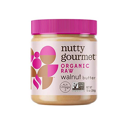 Nutty Gourmet Organic Walnut Butter - Raw Nut Butter - No Added ...