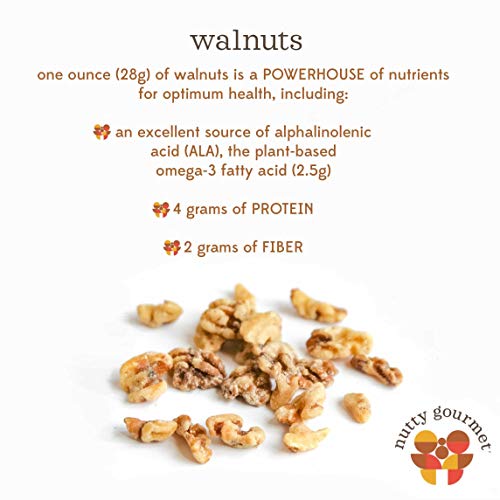 The Nutty Gourmet Flavored Walnuts Rosemary Seasoned - Fresh Gou