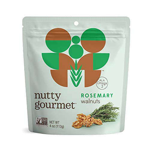 The Nutty Gourmet Flavored Walnuts Rosemary Seasoned - Fresh Gou