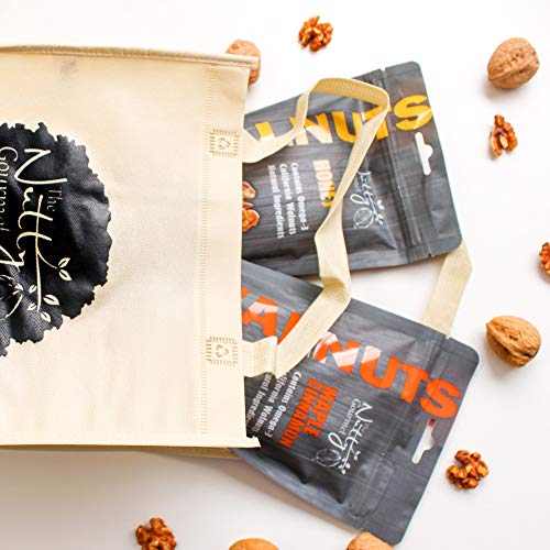 The Nutty Gourmet Honey Flavored Walnuts - Keto Snacks - Healthy