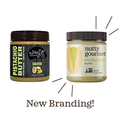 The Nutty Gourmet Pistachio Butter Salted - Keto Snacks - Vegan