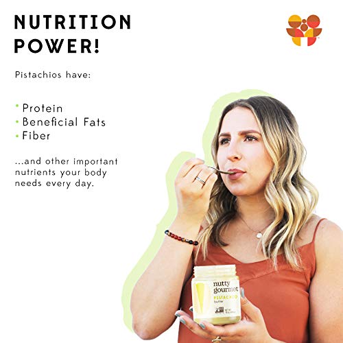 The Nutty Gourmet Pistachio Butter Salted - Keto Snacks - Vegan