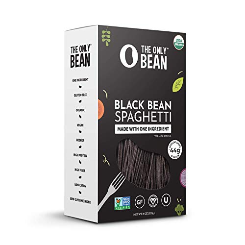 The Only Bean - Organic Black Bean Spaghetti Pasta, Gluten Free