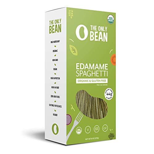 The Only Bean - Organic Edamame Spaghetti Pasta, Gluten Free Noo