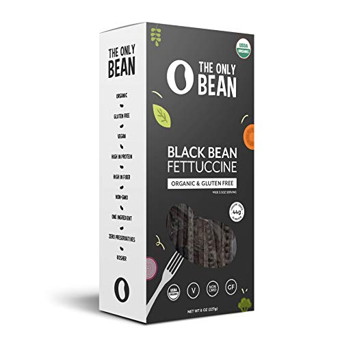 The Only Bean - Organic Black Bean Fettuccine Pasta, Gluten Free