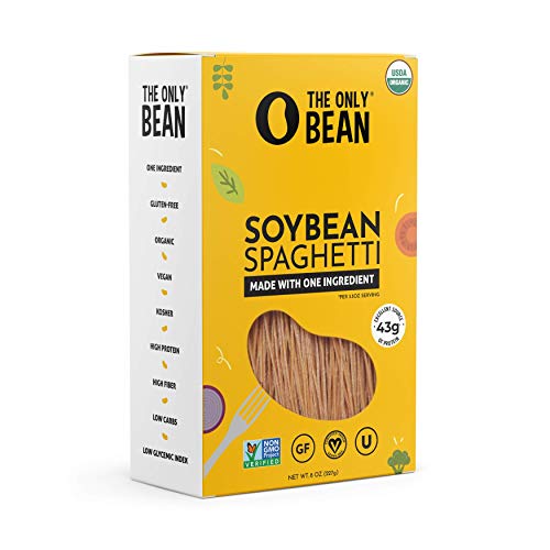 The Only Bean - Organic Soy Bean Spaghetti Pasta, Gluten Free No
