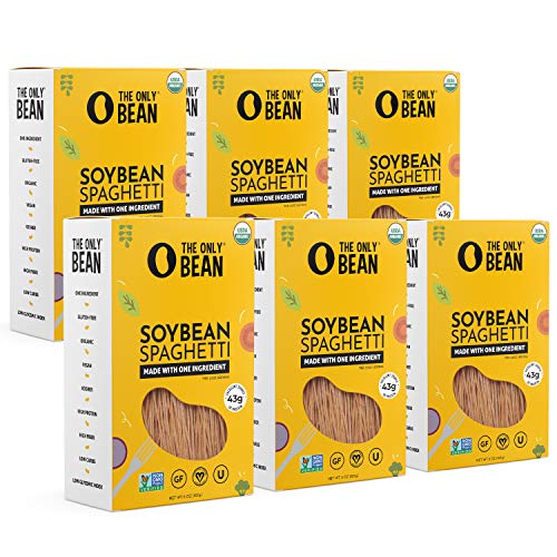 The Only Bean - Organic Soy Bean Spaghetti Pasta, Gluten Free No