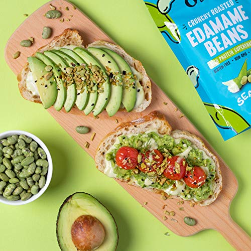 The Only Bean - Crunchy Roasted Edamame Beans Sea Salt - Keto