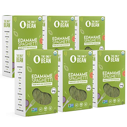 The Only Bean - Edamame Spaghetti Pasta - Gluten Free Pasta, Ket