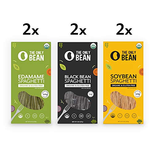 The Only Bean - Organic Edamame, Soy, Black Bean Spaghetti And F