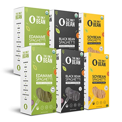 The Only Bean - Organic Edamame, Soy, Black Bean Spaghetti And F
