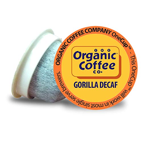 Organic Coffee Co. Onecup Gorilla Decaf 80 Ct Natural Water Proc