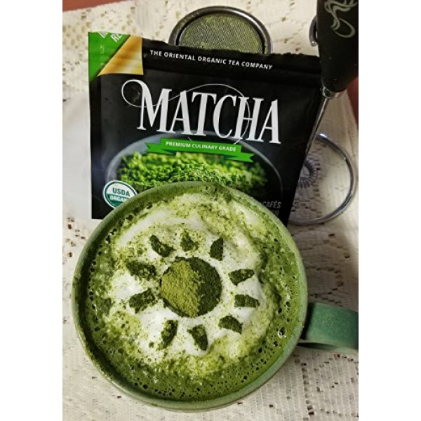 The Oriental Organic Matcha Green Tea Powder Organic-Premium Cu...