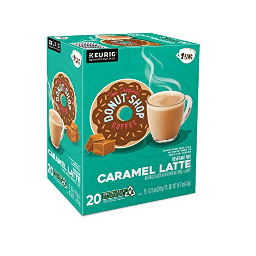 The Original Donut Shop Caramel Latte, Keurig Single Serve K Cup