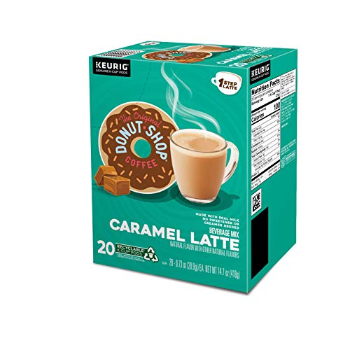 The Original Donut Shop Caramel Latte, Keurig Single Serve K Cup