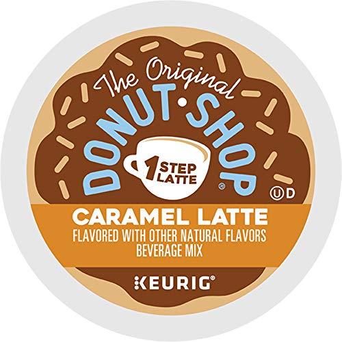 The Original Donut Shop Caramel Latte, Keurig Single Serve K Cup