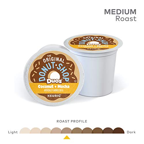 The Original Donut Shop Coconut Mocha, Single-Serve Keurig K-Cup