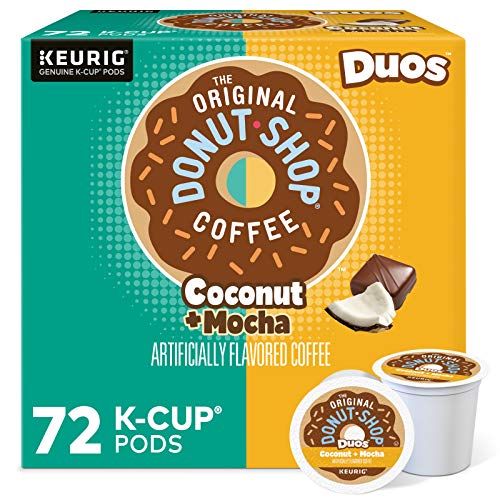 The Original Donut Shop Coconut Mocha, Single-Serve Keurig K-Cup