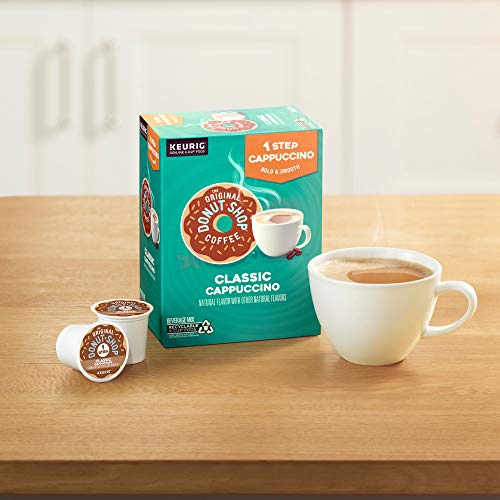 The Original Donut Shop One-Step Classic Cappuccino, Keurig Sing