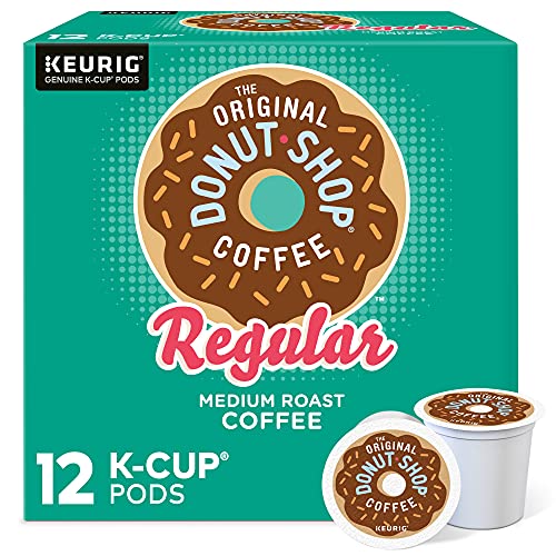 The Original Donut Shop Regular, Keurig Single-Serve K-Cup Pods,