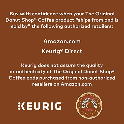 The Original Donut Shop Regular, Single-Serve Keurig K-Cup Pods,