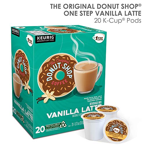 The Original Donut Shop Vanilla Latte, Single-Serve Keurig K-Cup