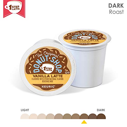 The Original Donut Shop Vanilla Latte, Single-Serve Keurig K-Cup