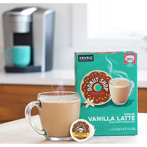 The Original Donut Shop Vanilla Latte, Single-Serve Keurig K-Cup
