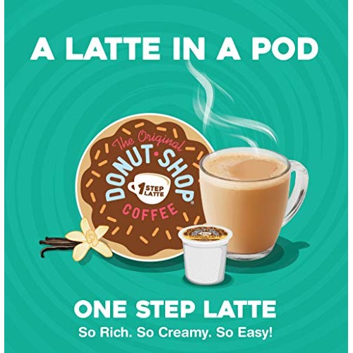 The Original Donut Shop Vanilla Latte, Single-Serve Keurig K-Cup