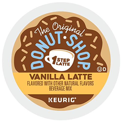 The Original Donut Shop Vanilla Latte, Single-Serve Keurig K-Cup