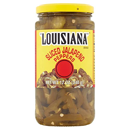 The Original Louisiana, Sliced Jalapeno Peppers, 12 OZ Pack of 3
