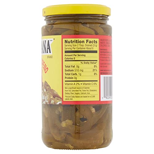 The Original Louisiana, Sliced Jalapeno Peppers, 12 OZ Pack of 3