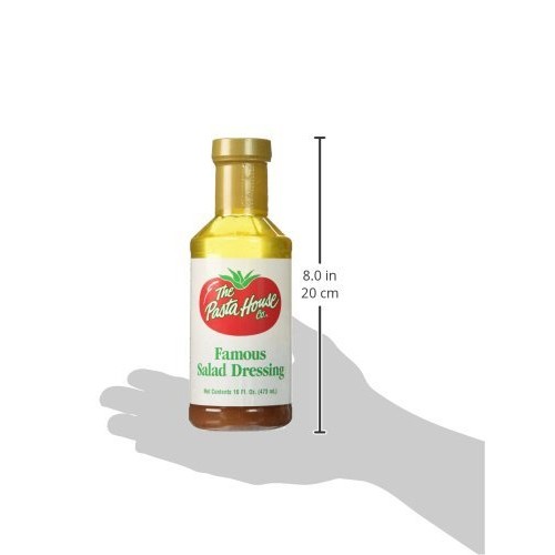 The Pasta House Co. Famous Salad Dressing, 16 Ounce Bottle Pack
