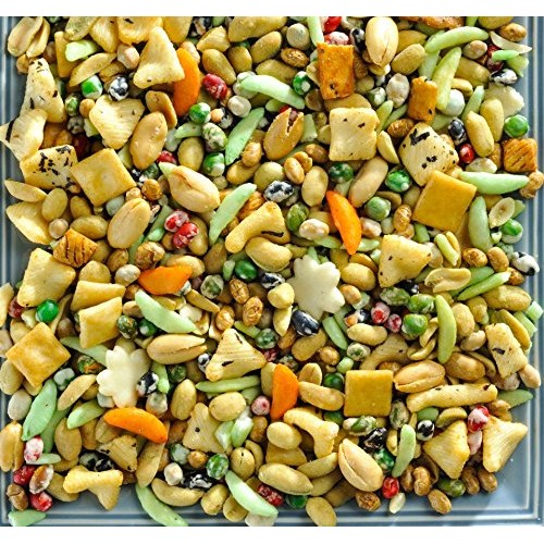 The Peanut Shop Of Williamsburg Wasabi Power Snack Mix, 8-Ounce Tin