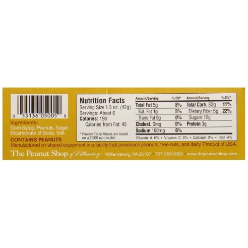 The Peanut Shop Of Williamsburg Salt &Amp; Vinegar Seasoned Virginia