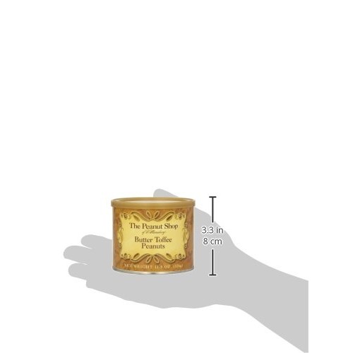 The Peanut Shop Of Williamsburg Butter Toffee Peanuts, 10.5 Ounces